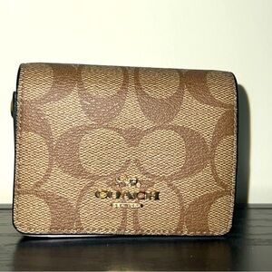 Coach Tan Signature Wallet